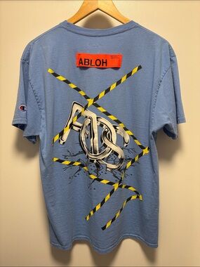 Champion x Virgil Abloh High Museum FIGURES OF SPEECH exhibit shirt
